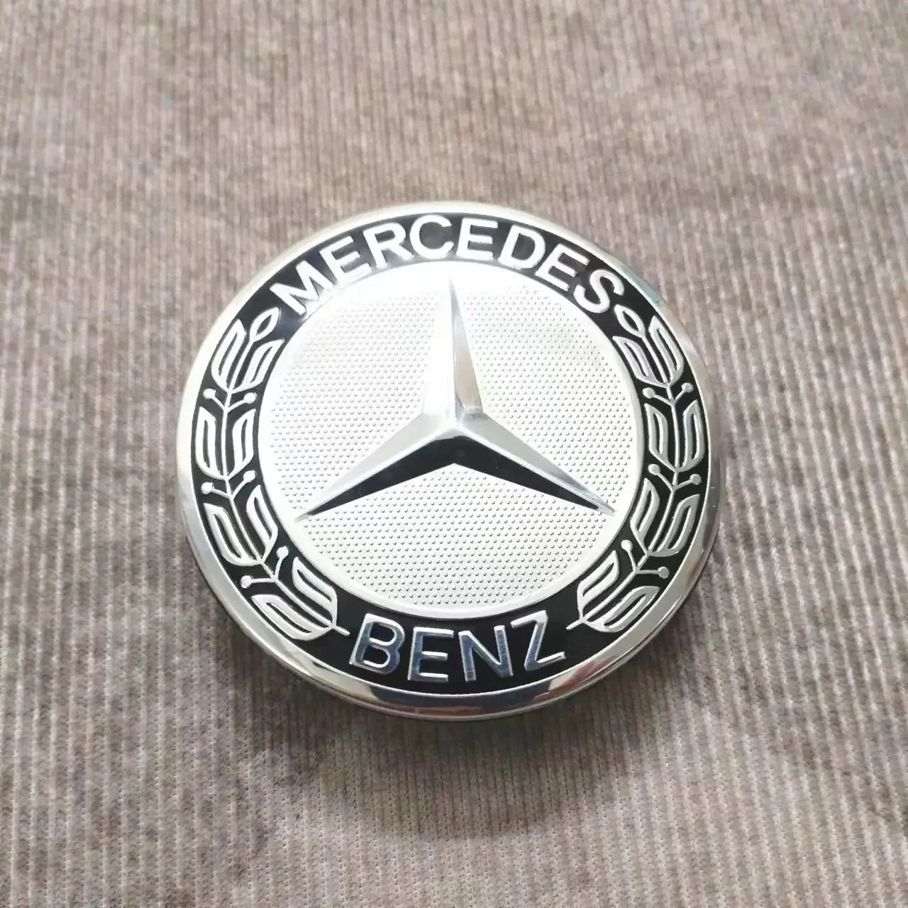 4PCS 75mm Metal Emblem Mercedes