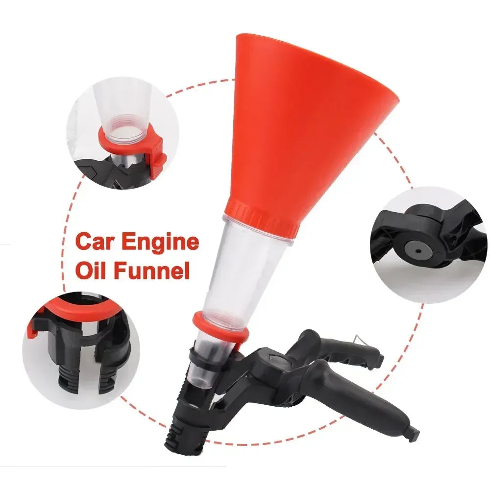 Universal Car Oil Funnel