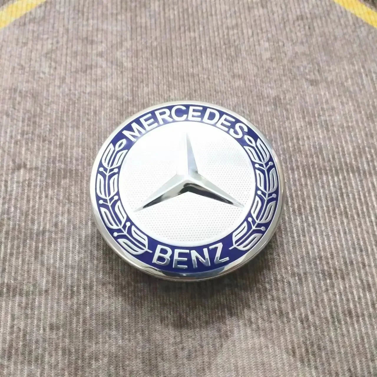 4PCS 75mm Metal Emblem Mercedes