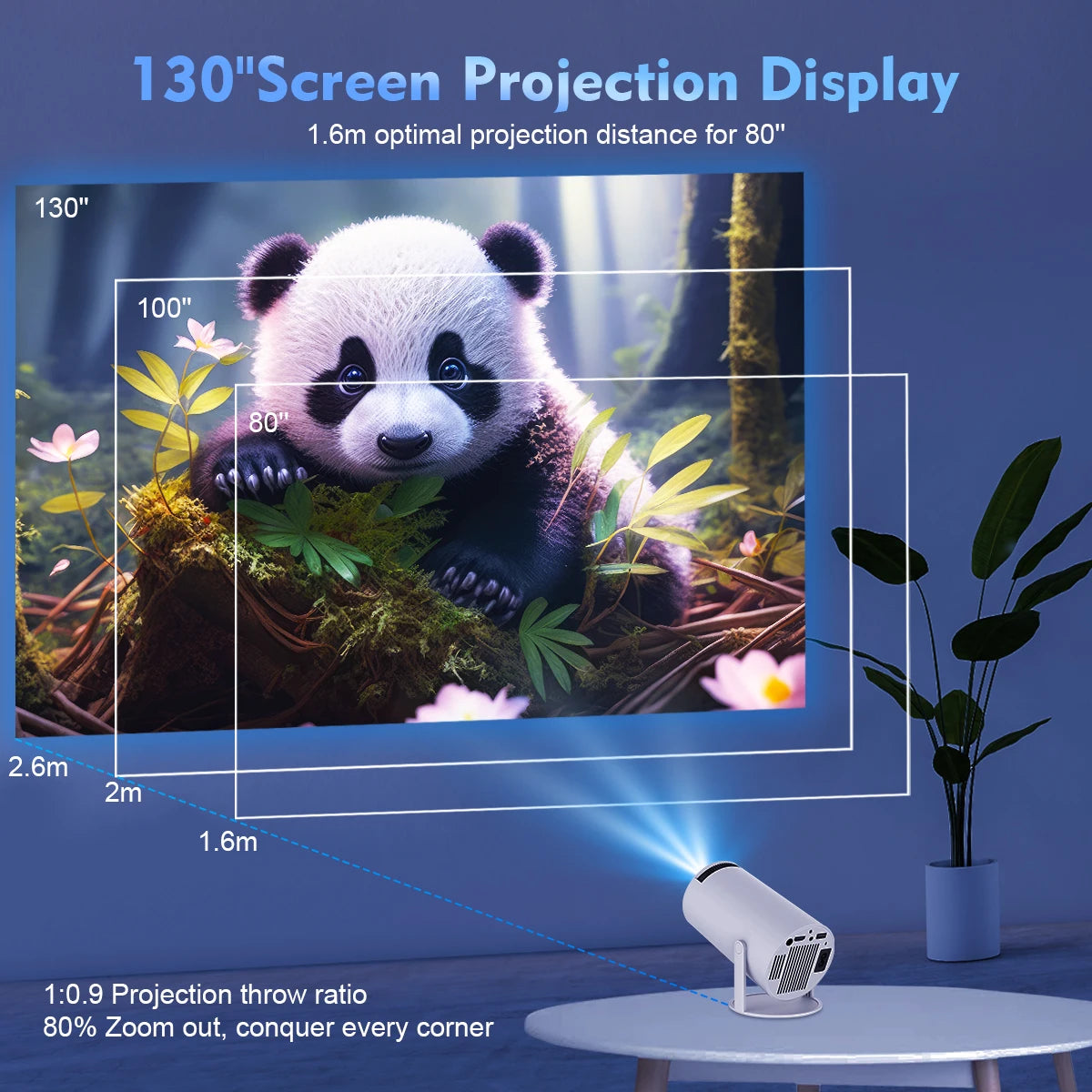 Magcubic Projector HY300 Pro 4K