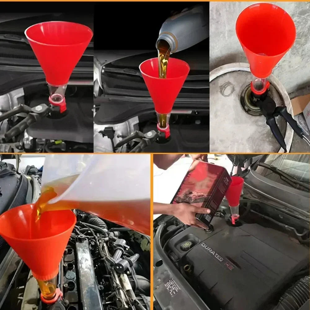 Universal Car Oil Funnel