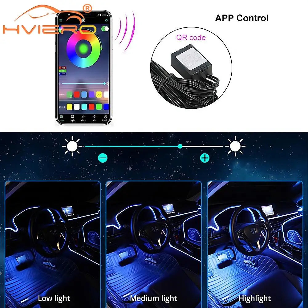 USB Car Led